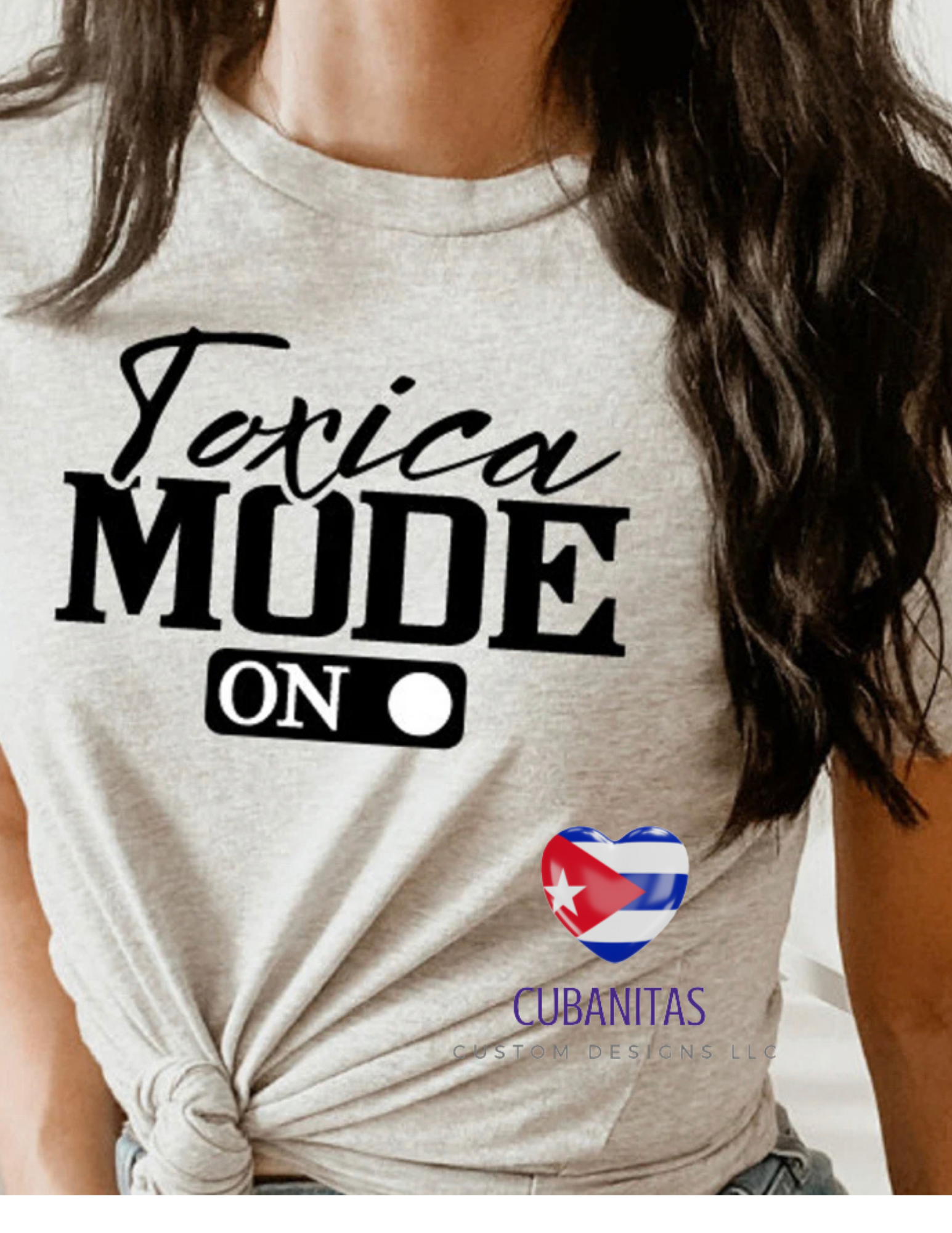  cubanita cute for girls and women T-Shirt : Clothing, Shoes &  Jewelry