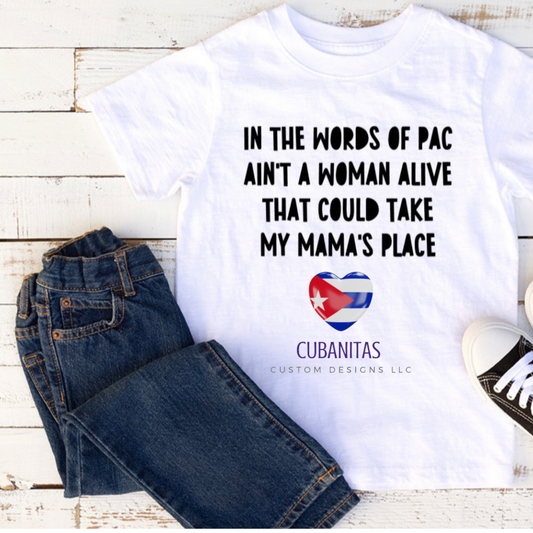 in the words of pac ain't no women shirt