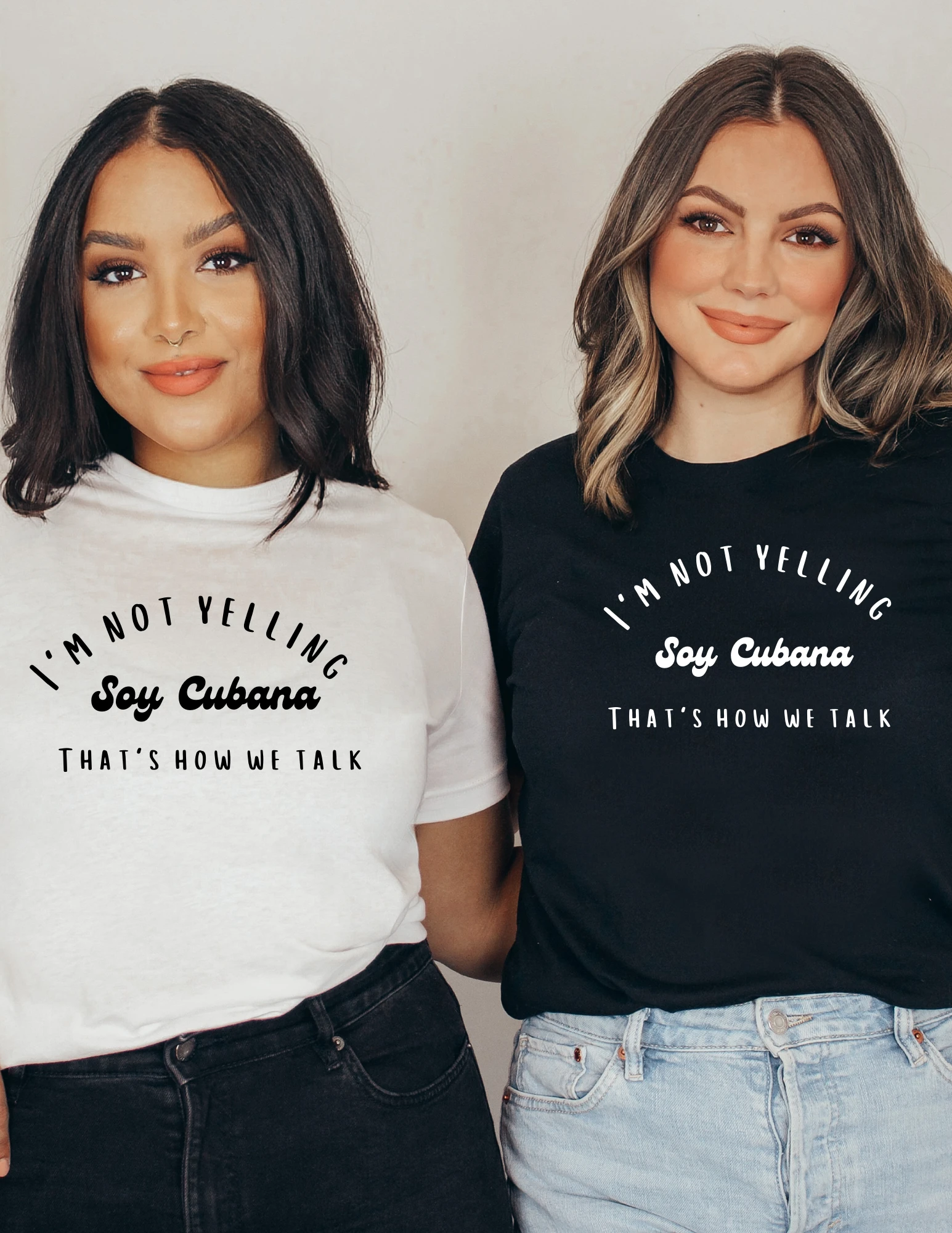 i'm not yelling soy cubana that's how we talk shirt