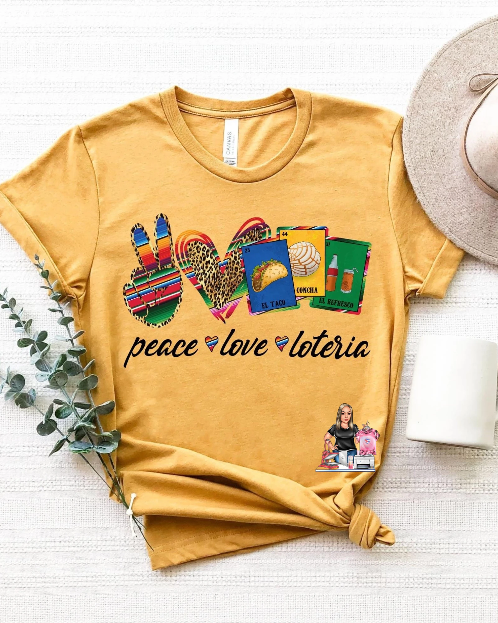 Peace. Love. Loteria